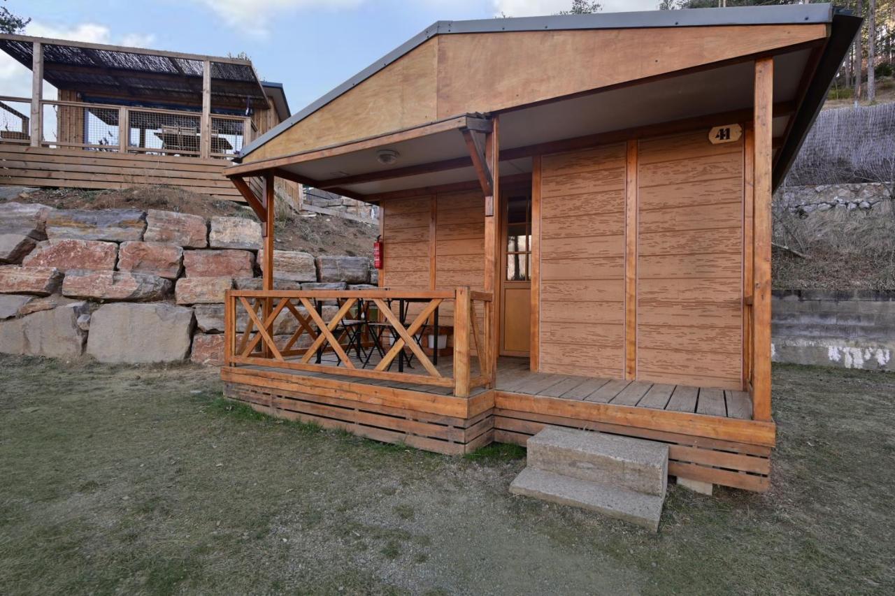 Bungalows Del Camping Pedraforca Saldes Exterior photo